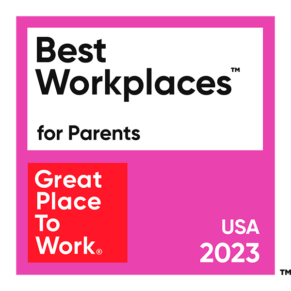 Best Workplaces for Parents - Great Place to Work 2023 Logo