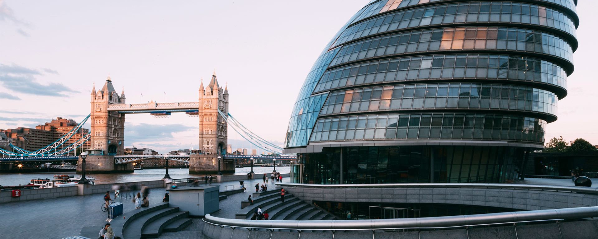 Shot of London featuring Tower Bridge