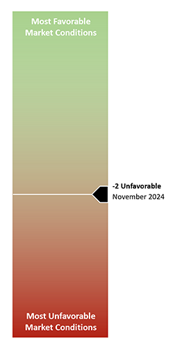 -2 Unfavorable Market Conditions for November 2024